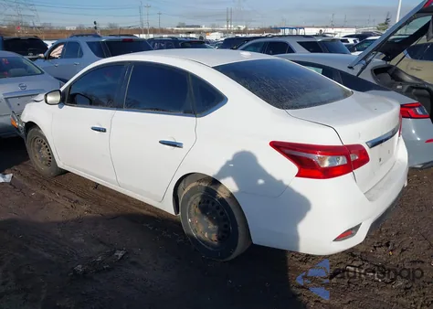 2017 Nissan Sentra Sv z USA, uszkodzony, nr VIN 3N1AB7AP8HY350774